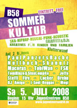 Sommer- und Kulturfest im Jugendzentrum B58
