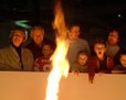 Der Feuertornado - mit gut vier Metern einer der grten weltweit (Foto: phno/Lars Landmann)