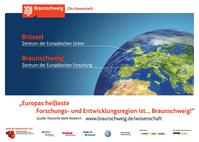 Kampagnenmotiv "Europas heieste Forschungs- und Entwicklungsregion ist.Braunschweig!" 